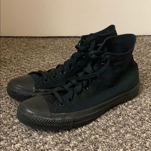Black Hightop Converse